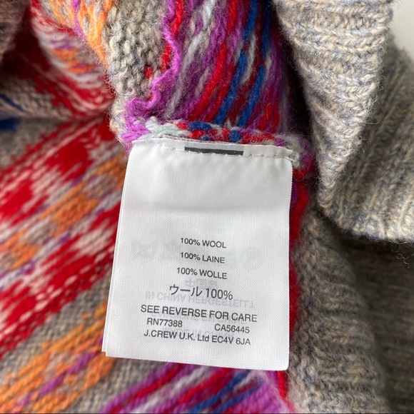 J. Crew 100% Wool Sweater size S - Picture 8 of 15